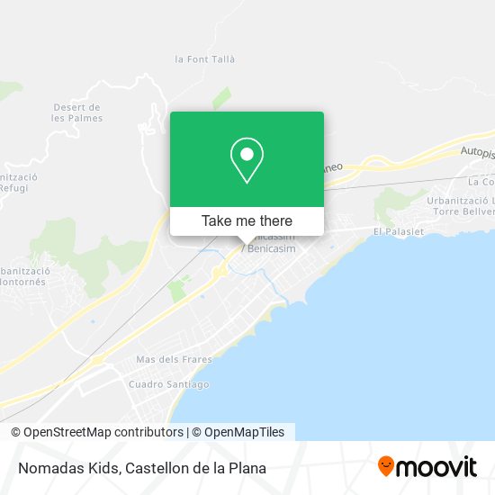 Nomadas Kids map