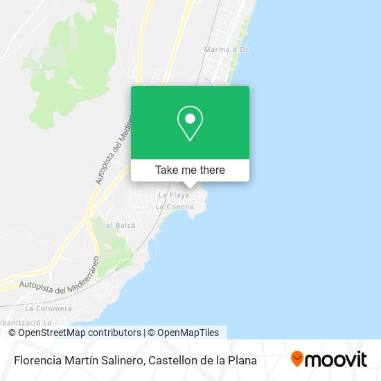 Florencia Martín Salinero map