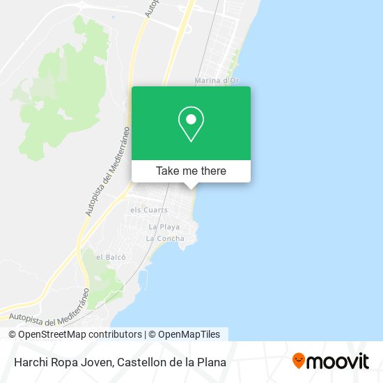 Harchi Ropa Joven map
