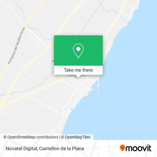 mapa Novatel Digital