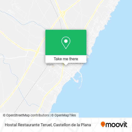 Hostal Restaurante Teruel map