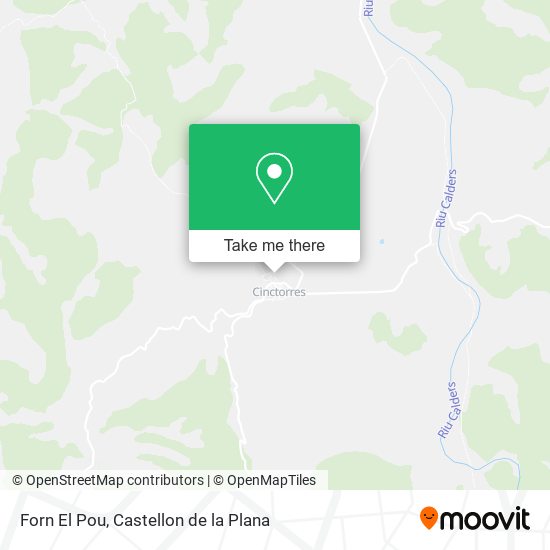 Forn El Pou map