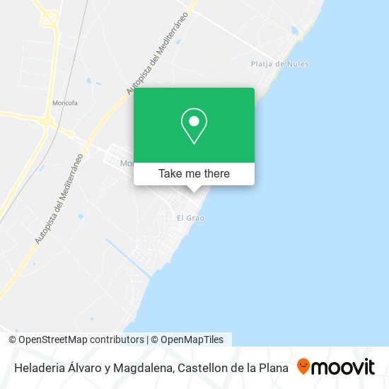 Heladeria Álvaro y Magdalena map