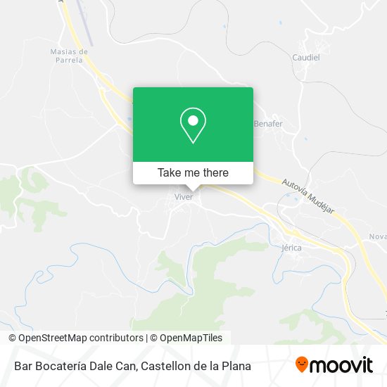 Bar Bocatería Dale Can map