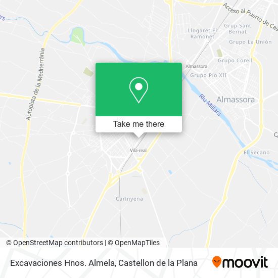 Excavaciones Hnos. Almela map