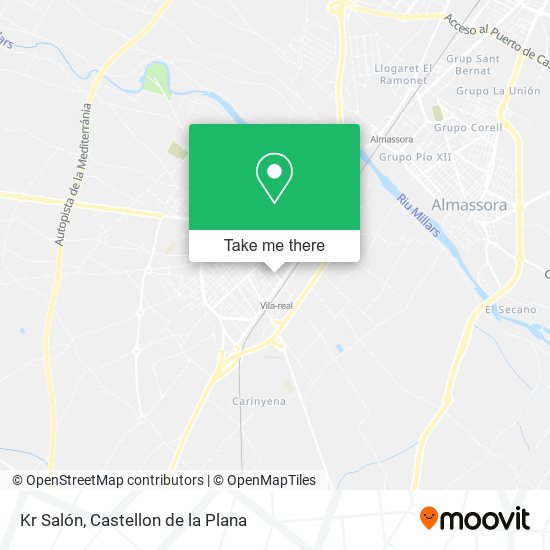 Kr Salón map