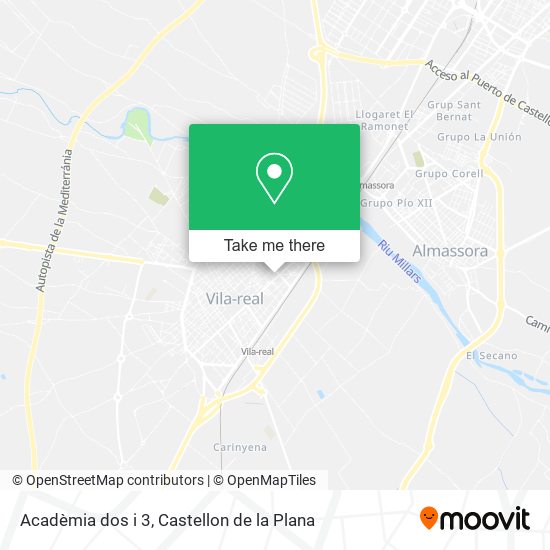 Acadèmia dos i 3 map