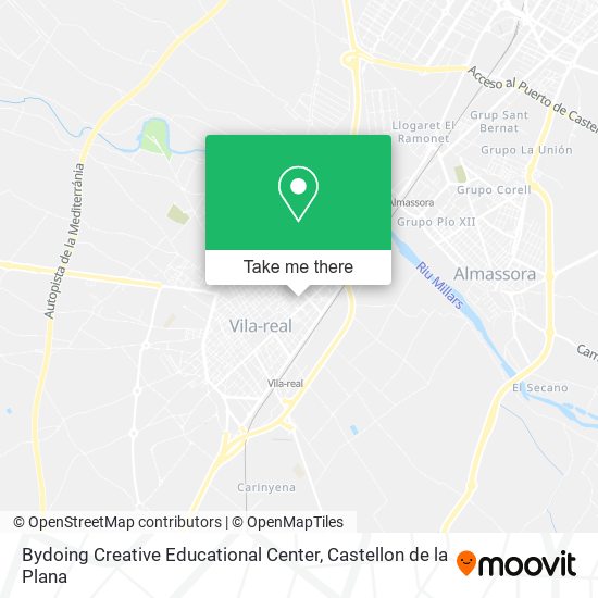 mapa Bydoing Creative Educational Center