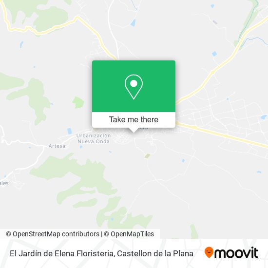 El Jardín de Elena Floristeria map