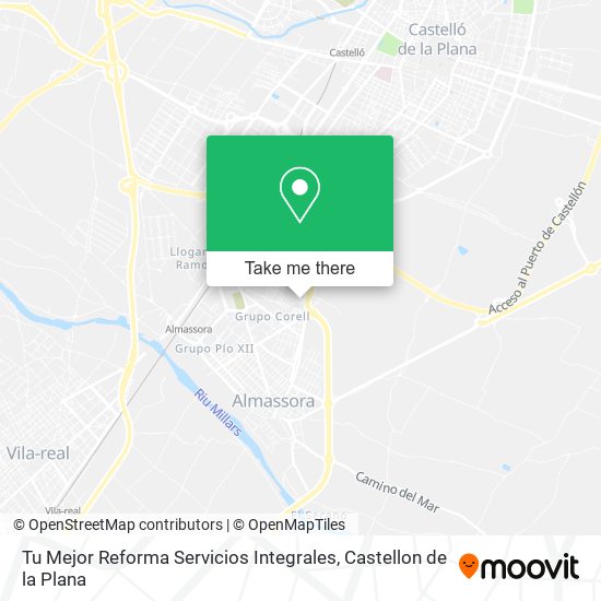 Tu Mejor Reforma Servicios Integrales map