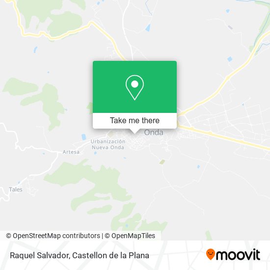 Raquel Salvador map