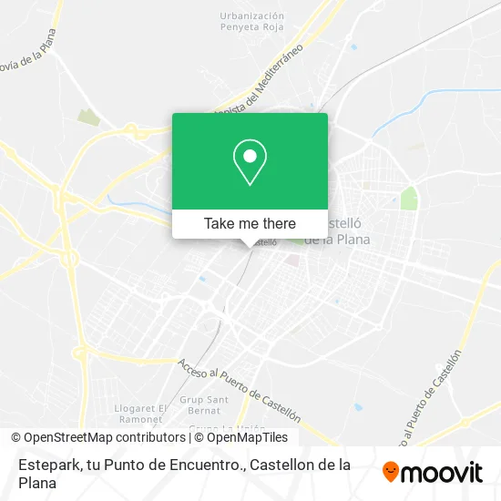 Estepark, tu Punto de Encuentro. map