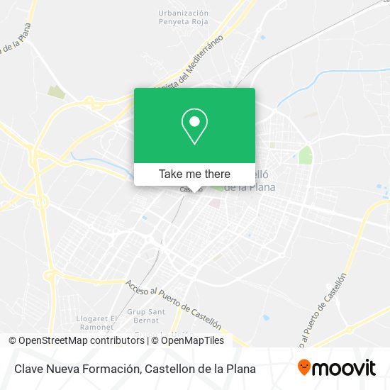 Clave Nueva Formación map