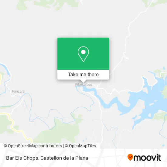 Bar Els Chops map