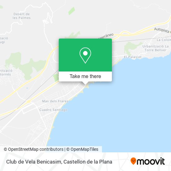 Club de Vela Benicasim map
