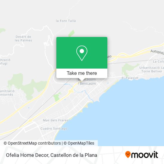 Ofelia Home Decor map
