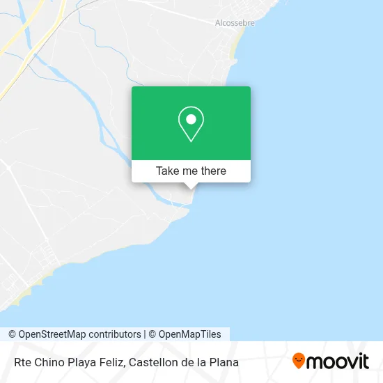 Rte Chino Playa Feliz map
