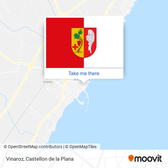 mapa Vinaroz