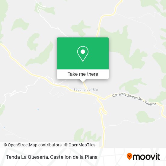 Tenda La Quesería map