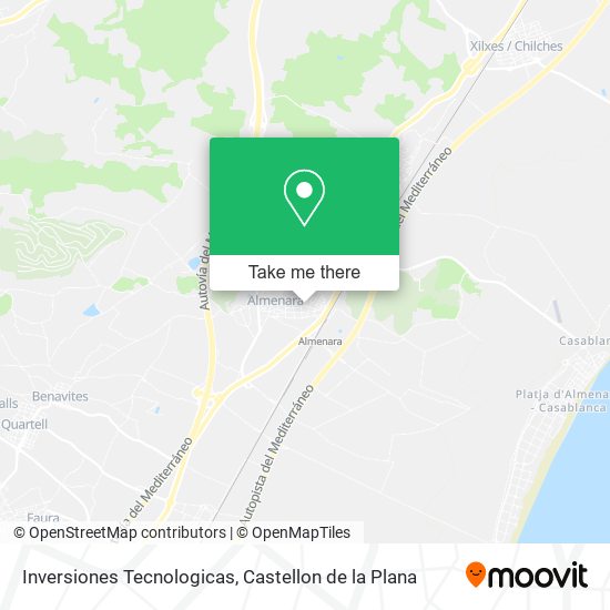 Inversiones Tecnologicas map