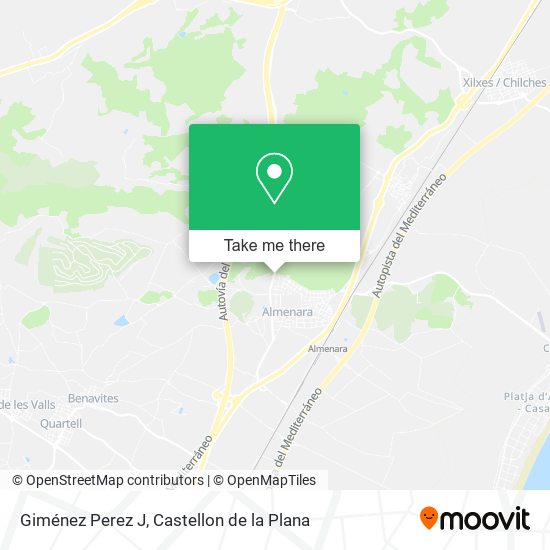Giménez Perez J map