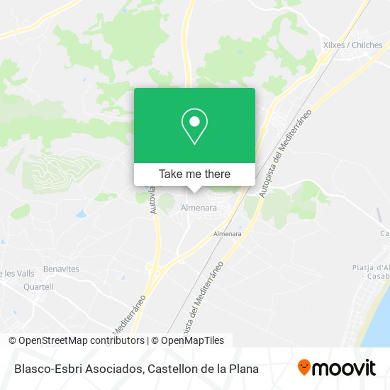 Blasco-Esbri Asociados map