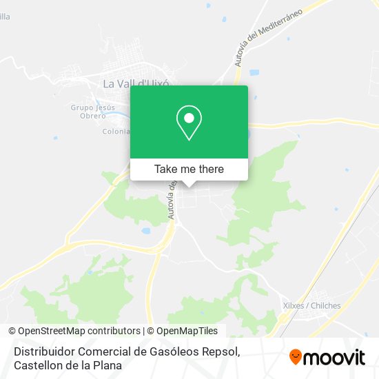 Distribuidor Comercial de Gasóleos Repsol map