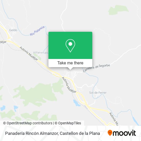 Panadería Rincón Almanzor map