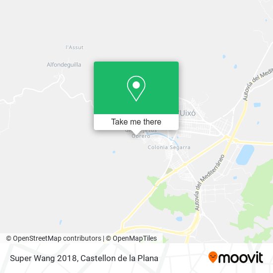 Super Wang 2018 map