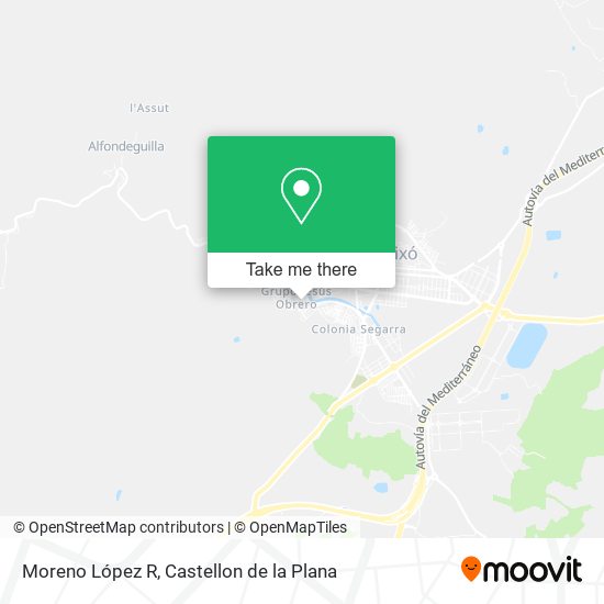 Moreno López R map