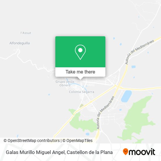 Galas Murillo Miguel Angel map