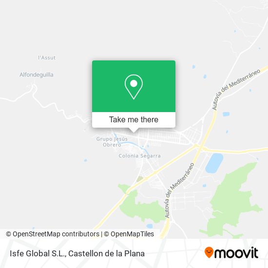 Isfe Global S.L. map