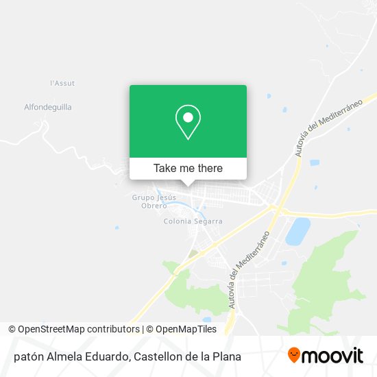 patón Almela Eduardo map