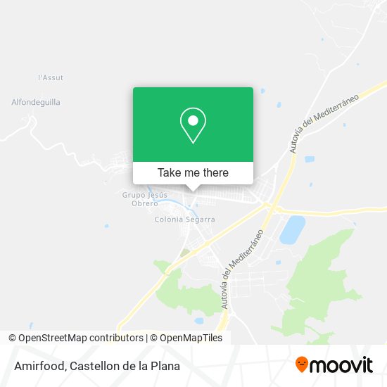 Amirfood map
