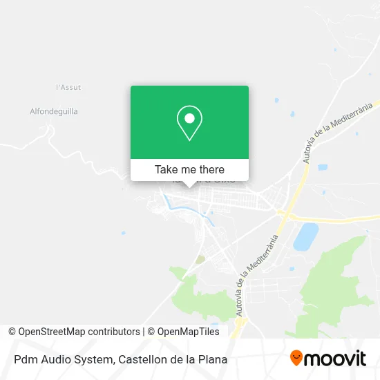 Pdm Audio System map