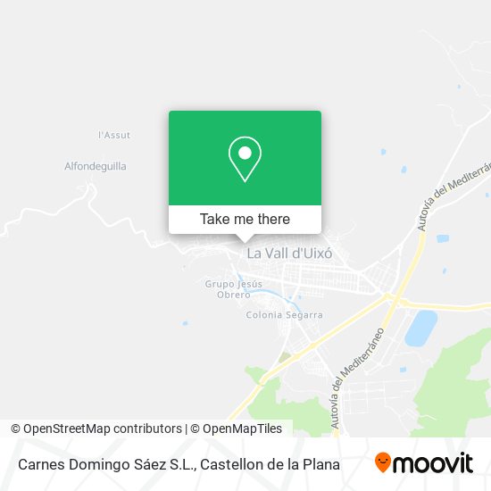 Carnes Domingo Sáez S.L. map