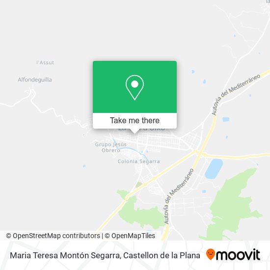 Maria Teresa Montón Segarra map