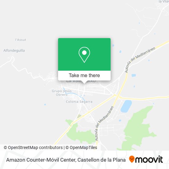 Amazon Counter-Móvil Center map