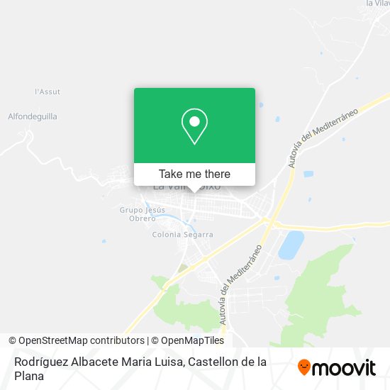 Rodríguez Albacete Maria Luisa map