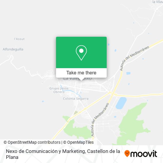 Nexo de Comunicación y Marketing map