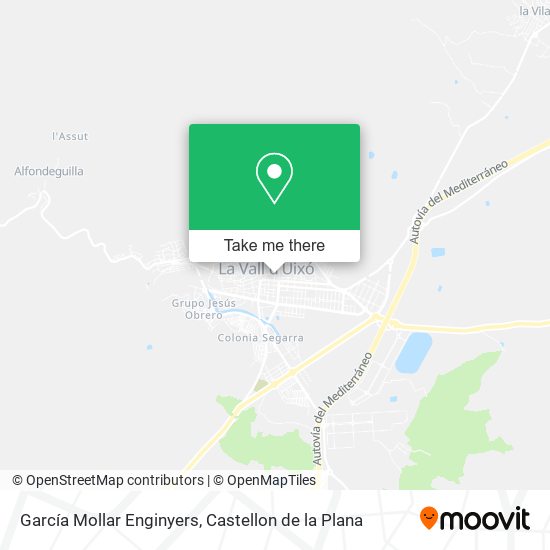 García Mollar Enginyers map