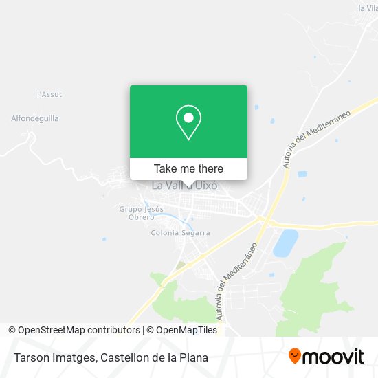 Tarson Imatges map