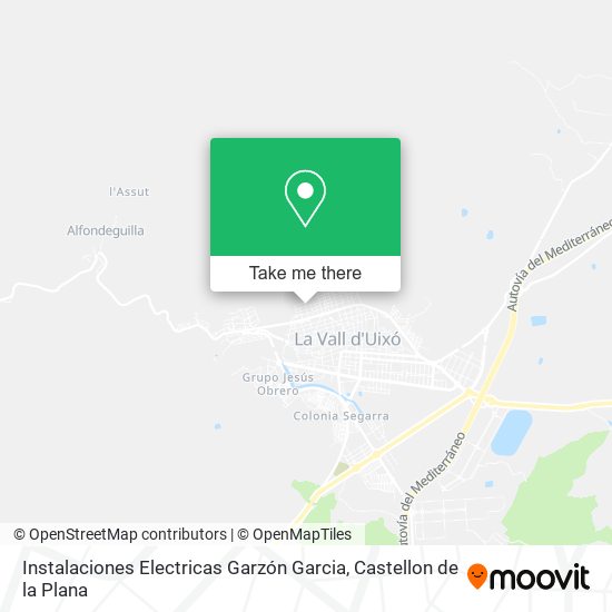 Instalaciones Electricas Garzón Garcia map