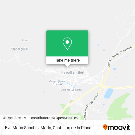 mapa Eva Maria Sanchez Marín