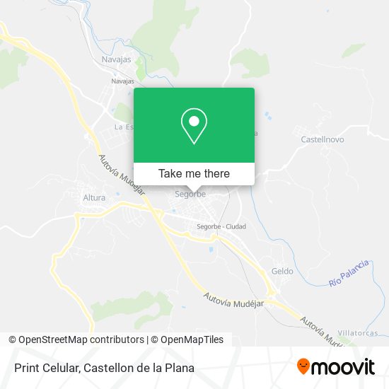 Print Celular map