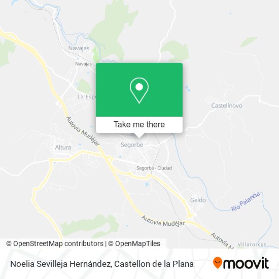 Noelia Sevilleja Hernández map