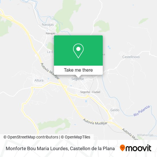 Monforte Bou Maria Lourdes map