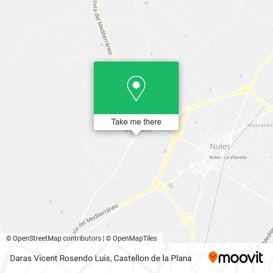 Daras Vicent Rosendo Luis map