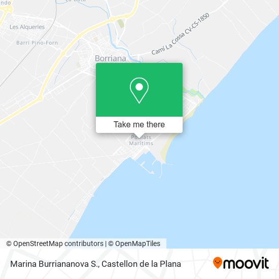 Marina Burriananova S. map