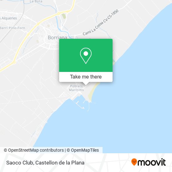 Saoco Club map